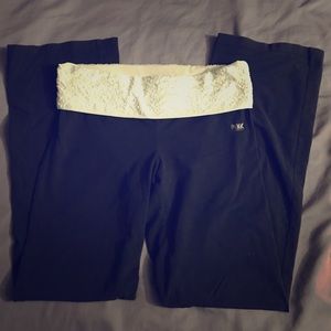 VS Pink sequin yoga pants